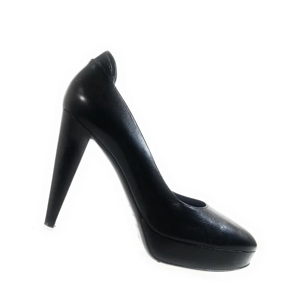 Sergio Rossi Women Platform Heel Pumps Size 39.5